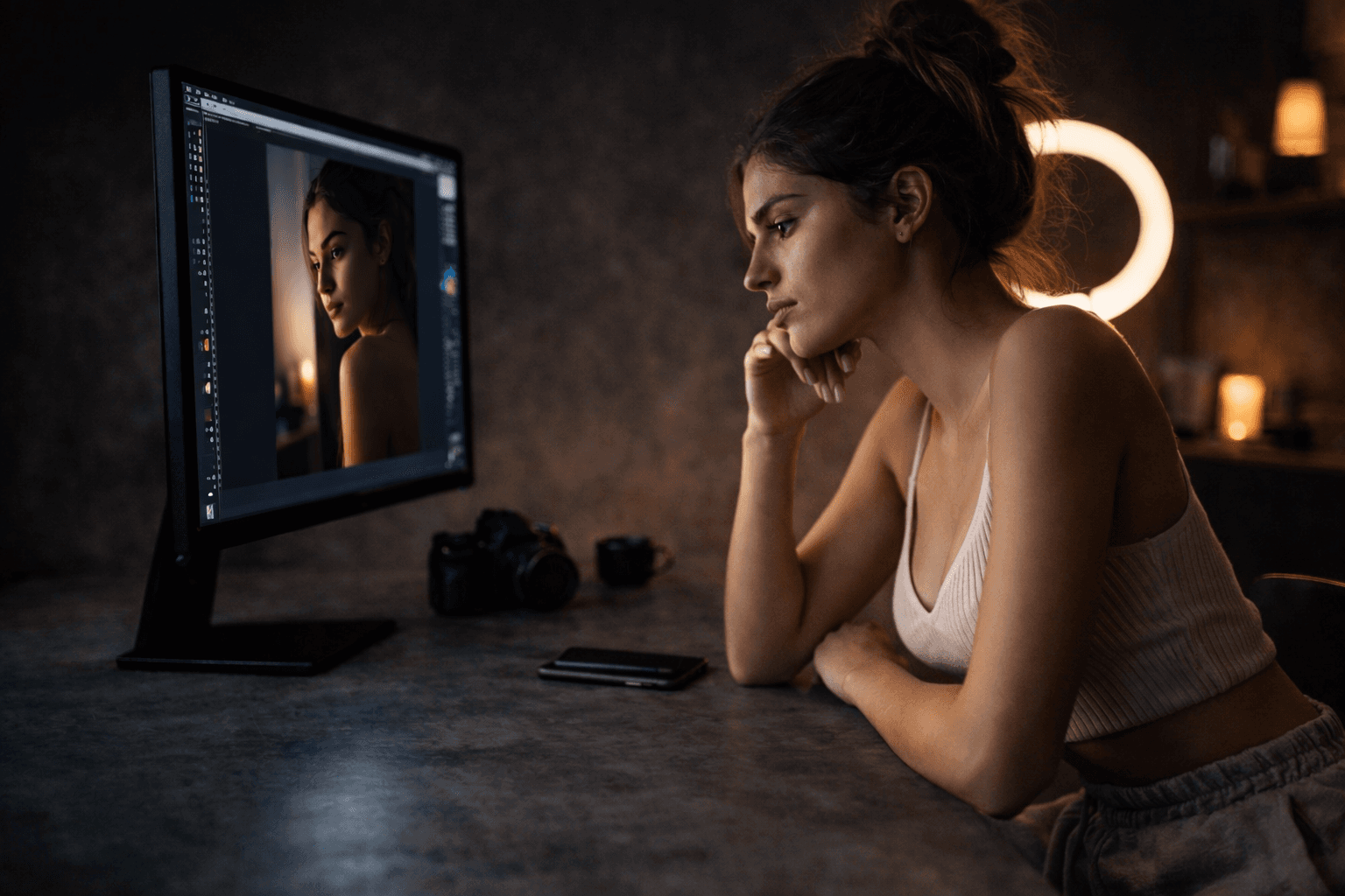 Keiko W. — creator at the editing desk