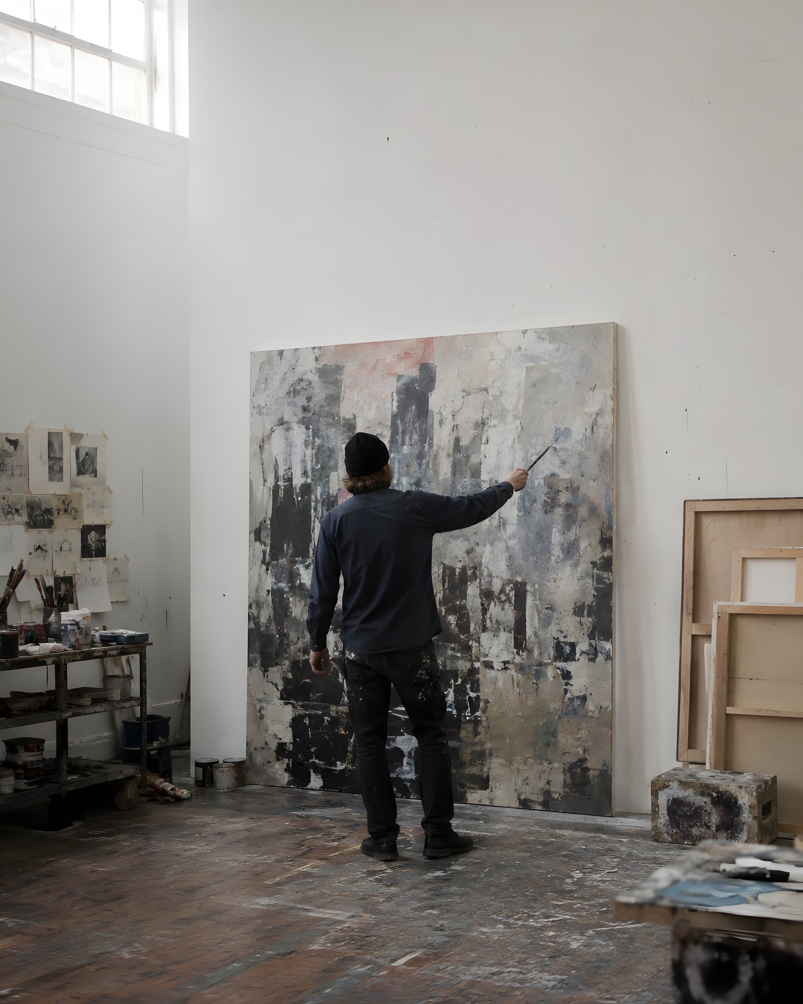 Artists: The practice, and its evidence. · Maison Talent Collective
